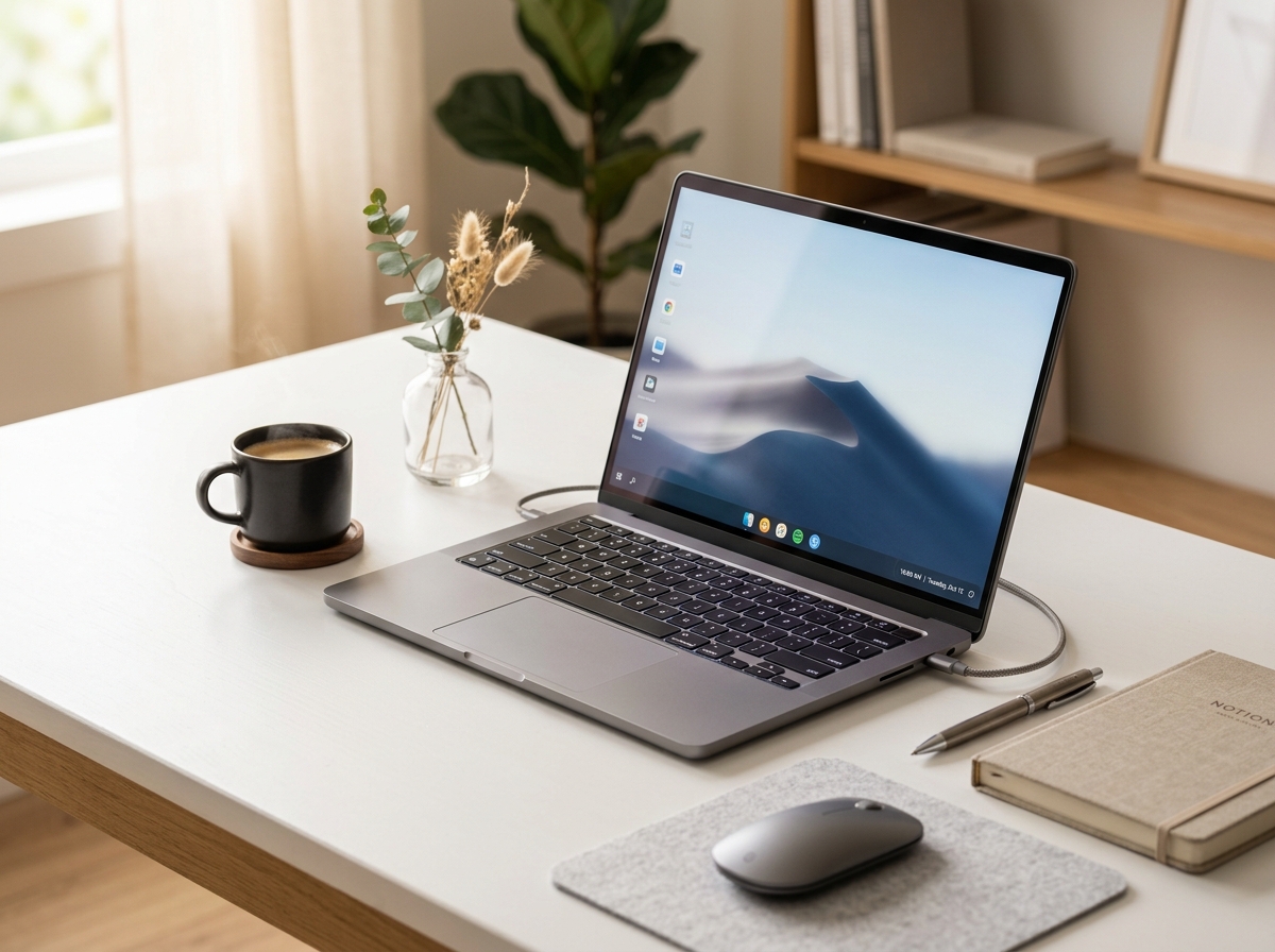 PC laptop product setup